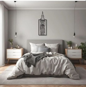 Resim Sanatsal Metal Tablo Bige Ben Metal Duvar Tablosu Wonder Of The World 