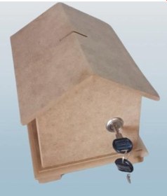 Resim Hobi Adn Dekoratif Bahşiş Kutusu Kumbara Ahşap Mdf Ham Cnc Kesim Model El Yapım 