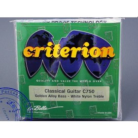 Resim La Bella Usa C750 Klasik Gitar Tel Seti 