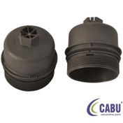 Resim CABU 221002 | Opel Corsa D 1.3 Dizel Yağ Filtre Kapağı (Ufi Tip) 