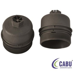 Resim CABU 221002 | Opel Corsa D 1.3 Dizel Yağ Filtre Kapağı (Ufi Tip) 