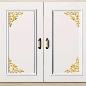Resim 10 Adet Delikli Desenli Ayna Duvar Çıkartması, Kendinden Yapışkanlı Akrilik Ev Dekoru - Oturma Odası Yatak Odası Çalışma Dolabı DIY Süsleme 