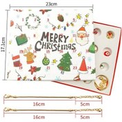 Resim Flybuy Takvimi Sayım Noel Gün Geri Charm Bileklikler Aoresac Advent 24 22 Sa Altın 
