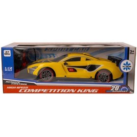 Resim 1:12 Uzaktan Kumandalı Araba Sarı 