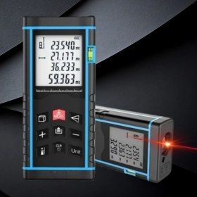 Resim Hangora Buffer® Profesyonel 40 Metre Dijital Lazer Metre Ölçüm Cihazı-Lcd Ekranlı,su Terazili,pisagor Ölçüm Fonksiyonlu,20 Kayıt Hafızalı,hassas Lazer Ölçer 