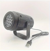 Resim Gaojunshop01 Usb Döner Led Noel Projektörü - Kar Tanesi, Geyik Ve Dekorlar, Hediyelik 