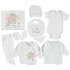 Resim Melek Böcek 10 Lu Set 0-3 Ay Pembe 