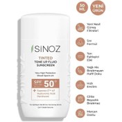 Resim Sinoz Spf50+ Tinted Fluid Güneş Kremi 50ml 