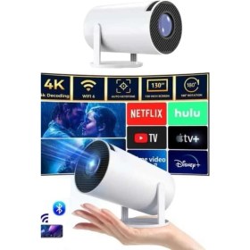 Resim Zero Land Sepetim Taşınabilir Projeksiyon Ayaklı Projektör Android Uyumlu HDMI Girişli 