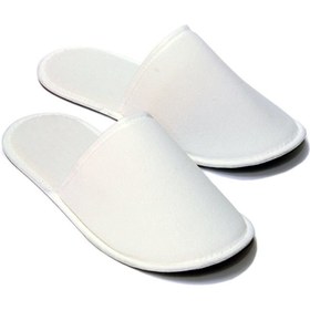 Resim Şafak Buklet İstanbul Otel Terlik Tek Kullanımlık Havlu Beyaz (50 Çift) 