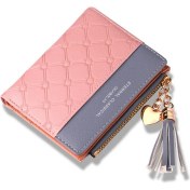 Resim İyi Çanta Püskül Deri Cüzdan - Pembe (Yurt Dışından) 