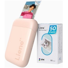 Resim Pearl K100 Mini Bluetooth Fotoğraf Yazıcısı, 300dpı, Çinko Kağıt 