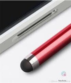 Resim Active Stylus Dokunmatik Tablet Kalemi - Üniversal Silikon Uçlu Tablet Telefon Kalemi 