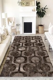 Resim Patchwork Westa Kaymaz Tabanlı Yıkanabilir Antibakteriyel Dijital Baskı Patchwork Halı Kilim, PW-8032B-WST-100X500 