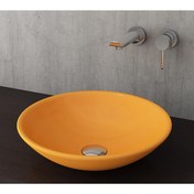 Resim Bocchi Venezia Çanak Lavabo Mandalina Sarısı 40 Cm 1120-021-0125 