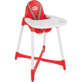 Resim Pratik Mama Sandalyesi Kırmızı 