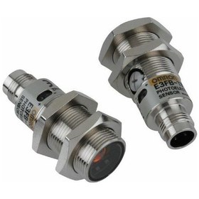 Resim Omron E3fb-rp21 0.1-4m Reflektörlü Fotoelektrik Sensör 