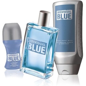 Resim Avon Individual Blue Erkek Parfüm EDT 100 ML + Roll-On Deodorant 50 ML + Saç ve Vücut Şampuanı 250 ML 