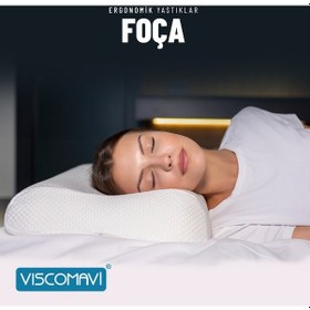 Resim Viscomavi Foça Ergonomik Visco Yastık 