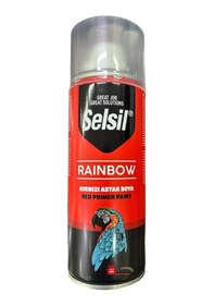 Resim Selsil Rainbow Akrilik Sprey Astar 3009 Kırmızı Kırmızı 