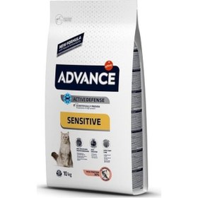 Resim Advance Sensitive Somonlu Yetişkin Kedi Maması 10 KG 