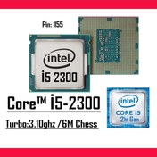 Resim Intel Core i5 2300 2,8 GHz 6 MB Cache 1155 Pin İşlemci 