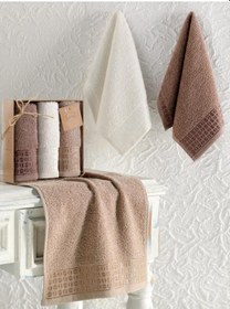 Resim Mutfak Havlu Seti 3 Lü Jakarlı Pamuk Etiyopya S 