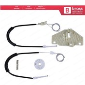 Resim Ford Transit Connect Tourneo 2002-2013 İçin Ön Sol Cam Kriko Seti 