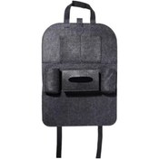 Resim baffhome Oto Koltuk Arkası Araç Içi Pratik Organizer Keçe Bod Çanta 