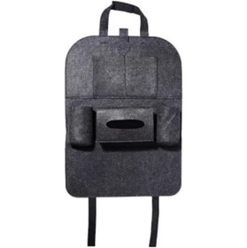 Resim baffhome Oto Koltuk Arkası Araç Içi Pratik Organizer Keçe Bod Çanta 