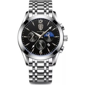 Resim Hanyang 829 Sl Bk S Poedagar Erkekler Için Rahat Spor Saatler Üst Marka Lüks Paslanmaz Leke Kol Saati Adam Saat Moda Su Geçirmez Quazt Kol Saati (Yurt Dışından) 