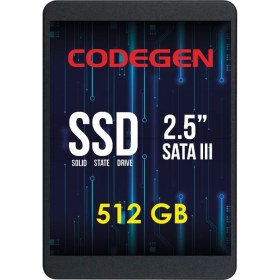 Resim Universal Codegen 512GB CDG-512GB-SSD25 560- 500MB/S SSD Sata-3 Disk 