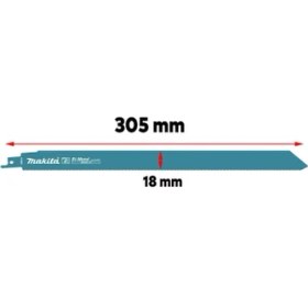 Resim Makita Boru Profil Testere Bıçağı Metal Kılıç 305 mm Dekupaj Testere Bıçak B-43228 