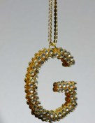 Resim TASARIM ARABAM ATİKE ELİF AKIN Gold 7 Cm ''g'' Harf Dikiz Süsü 