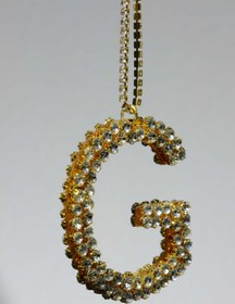 Resim TASARIM ARABAM ATİKE ELİF AKIN Gold 7 Cm ''g'' Harf Dikiz Süsü 
