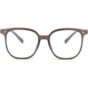 Resim Angel Eyes Mavi Işık Korumalı Kahverengi Çerçeve Şeffaf Camlı Bilgisayar Gözlüğü 