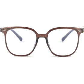 Resim Angel Eyes Mavi Işık Korumalı Kahverengi Çerçeve Şeffaf Camlı Bilgisayar Gözlüğü 