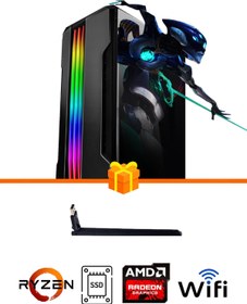 Resim Ramtech Gaming RG505-047 AMD 5500 32 GB DDR4 RAM 512 GB SSD AMD Radeon RX 550 FreeDos Gaming Masaüstü Bilgisayar 