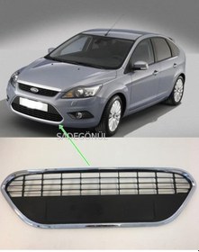 Resim Ön Tampon Panjuru Focus Nikel 2008-2011 218347452 