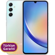 Resim Samsung A34 TR Garanti | 128 GB 8 GB Gümüş 