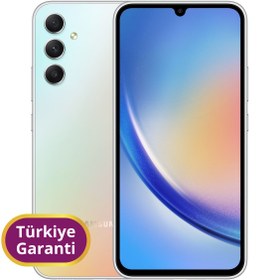 Resim Samsung A34 TR Garanti | 128 GB 8 GB Gümüş 