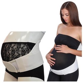 Resim Babyjem Hamile Bel Destek Bandı Xl Beyaz - Beyaz / XL 