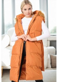 Resim Z8744 Dewberry Bayan Yelek-taba Taba 