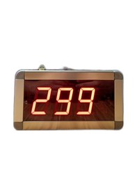 Resim Elimkon 57mm Displayli Küçük Boy Sıramatik Sayacı Uzaktan Kumanda 