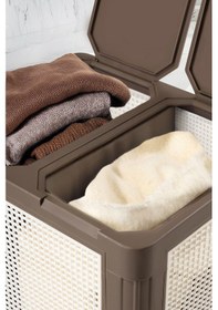 Resim Smartduo İki Bölmeli Çamaşır Sepeti 84lt. İki Renkli Çok Renkli 