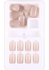 Resim Gajeena "24'lü Tak Çıkar Tırnak Seti - Su Geçirmez, Yeniden Kullanılabilir, 12 Boyut" 