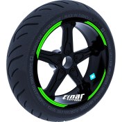 Resim Çınar Extreme Double Stripe Jant Şeridi Sticker Reflektif & Floresan Renkler Çınar Extreme 