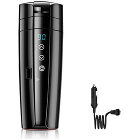 Resim 12 V/24 V Araba Isıtma Fincan, 400 Ml Paslanmaz Çelik K22328 