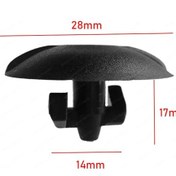 Resim Lasonstiges Gm 90218614 İçin Opel 2208843 İçin 20 Adet Motor Kapağı Isı Yalıtım Klip Yıkayıcı Bağlantı Elemanı 