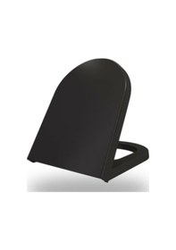 Resim V-tondo Rimless Asma Klozet Kanalsız Kısa Kapak Dahil Mat Antrasit 1417-020-0128 Mat Antrasit 